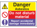Danger Asbestos 